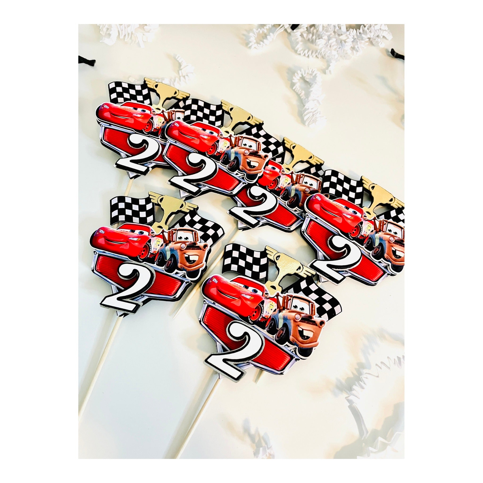 Cars Dessert Topper